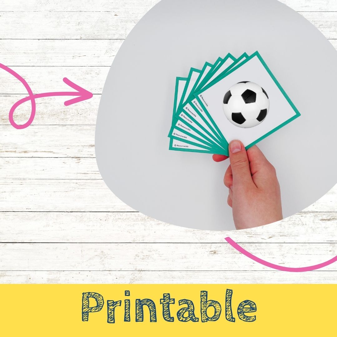 Printable b words by Resourceible.