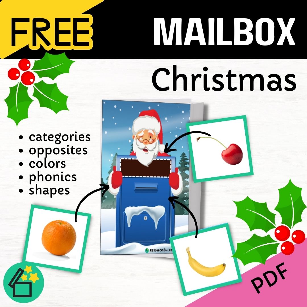 Fun Christmas activity for SLPs and teachers to use in the clinic or classroom.
