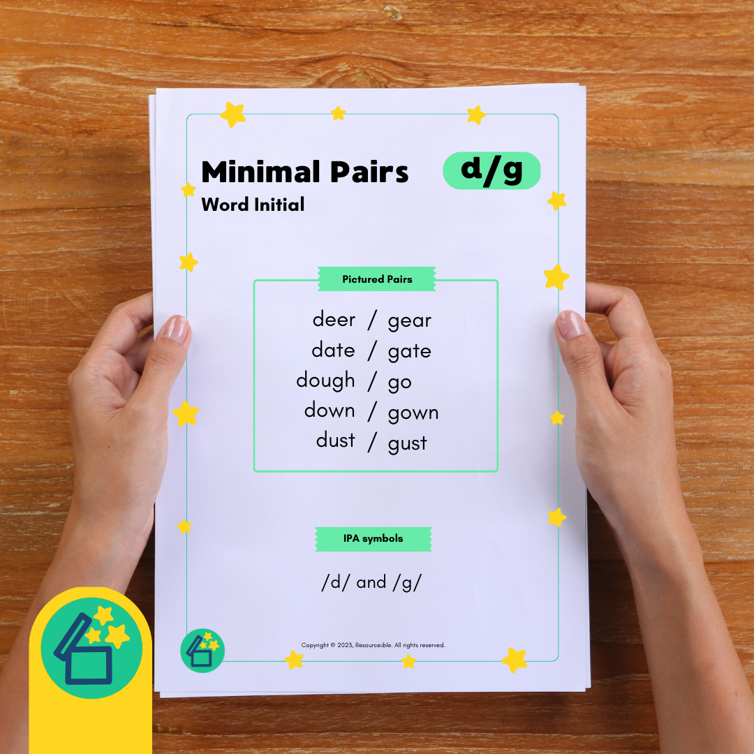 Minimal Pairs D and G
