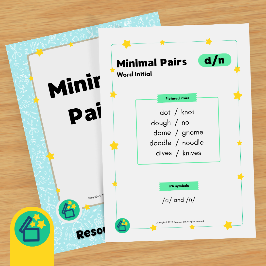 Minimal Pairs D and N