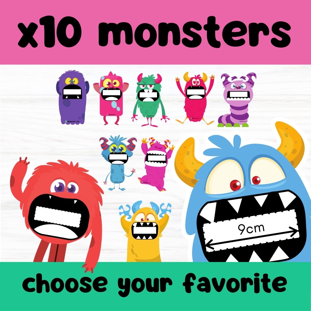 Mailbox Monsters | Categories | Matching | Sorting | Free pdf