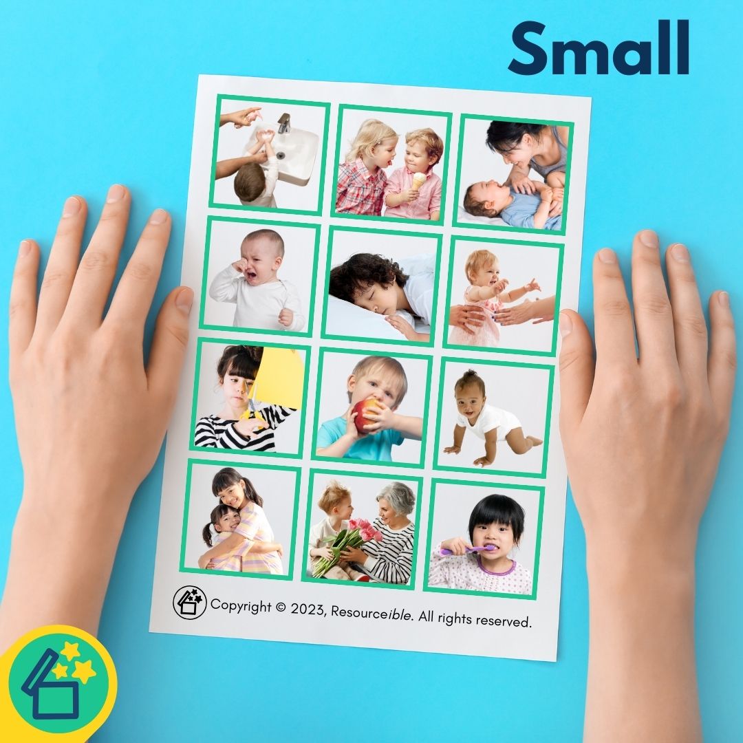 Printable pdf verb resource for SLPs.