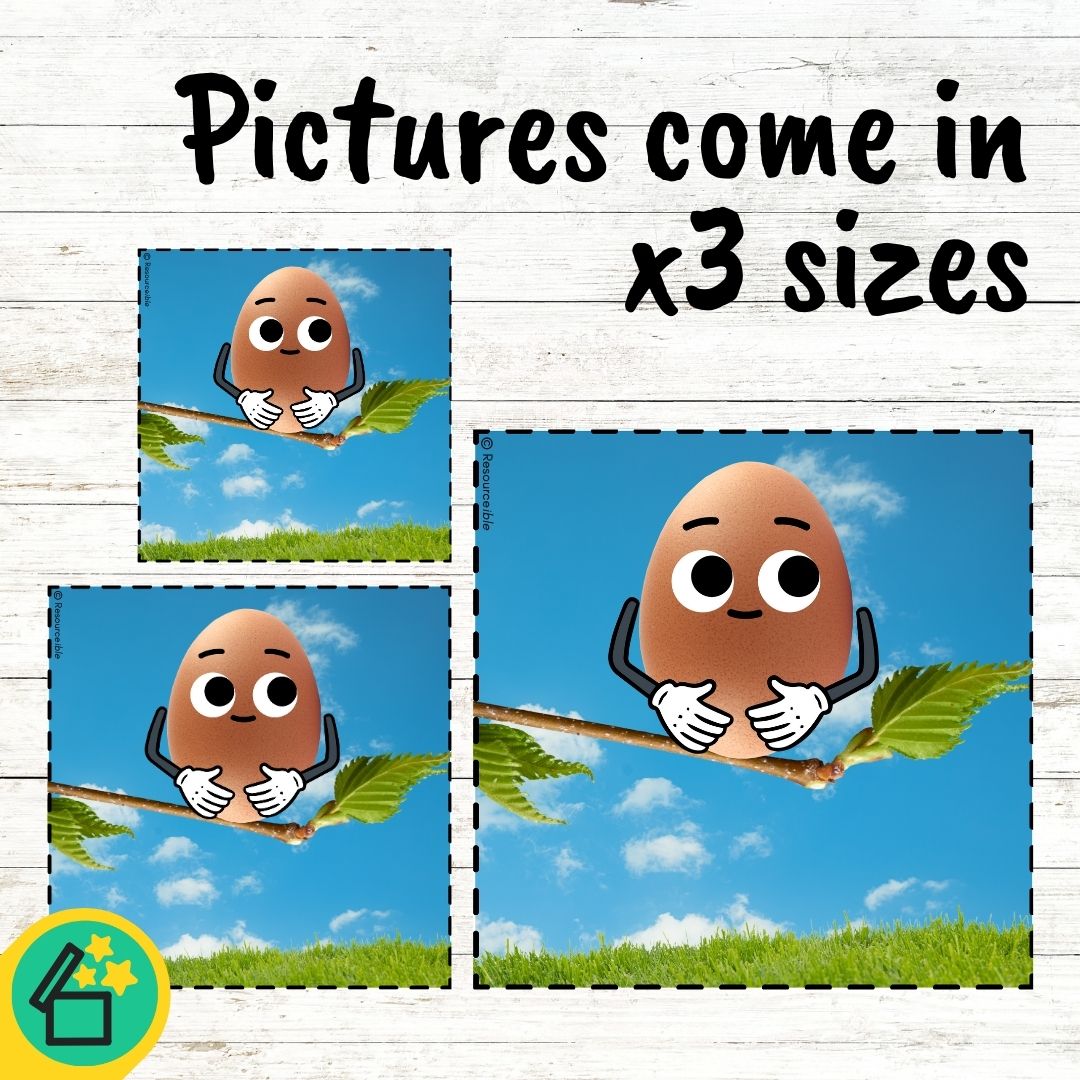 multi-level free story sequencing activity for speech therapy.