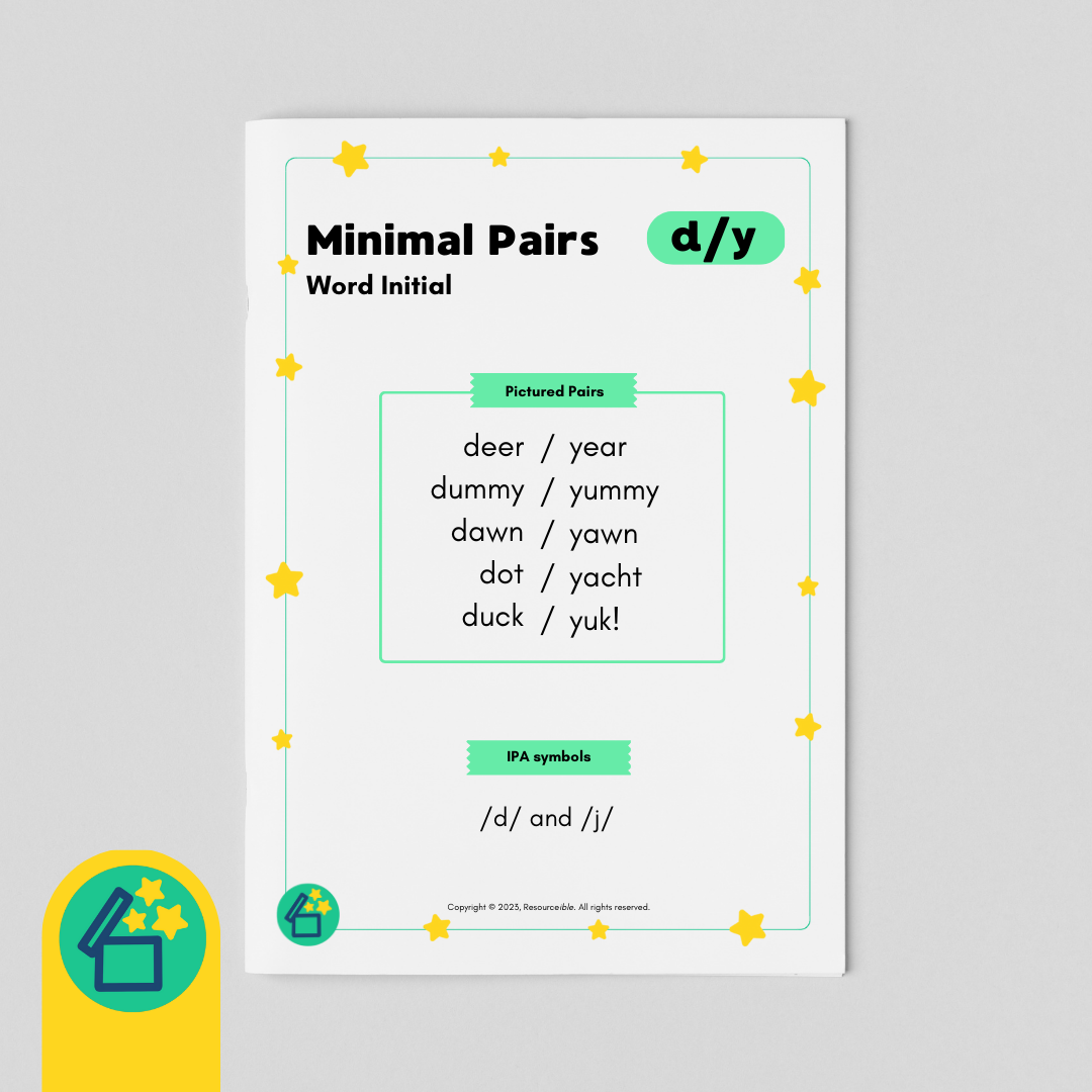 Minimal Pairs D and Y