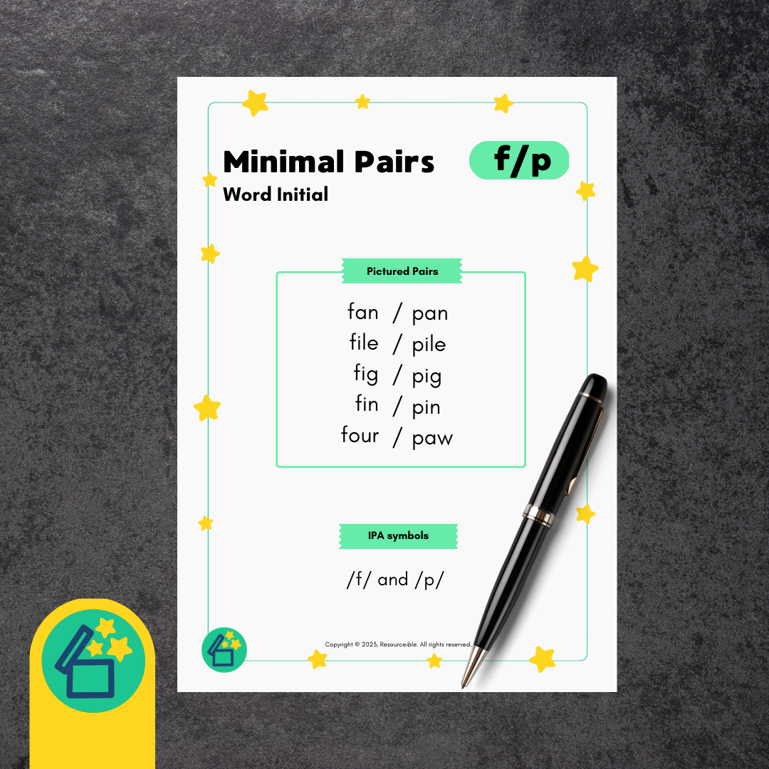 Minimal Pairs F and P