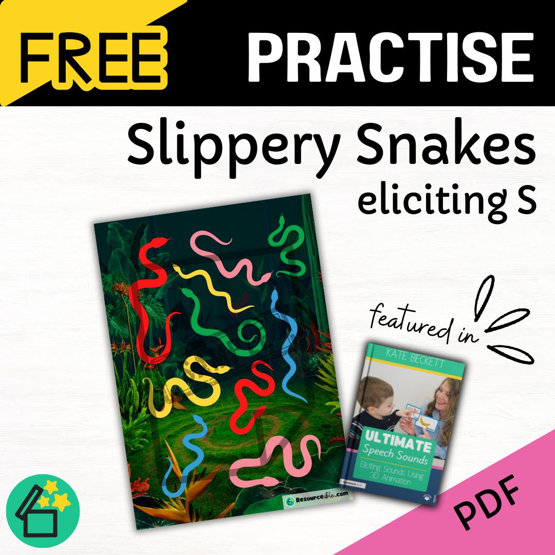Eliciting Speech Sounds Free PDF | Slippery Snakes – Eliciting S ...