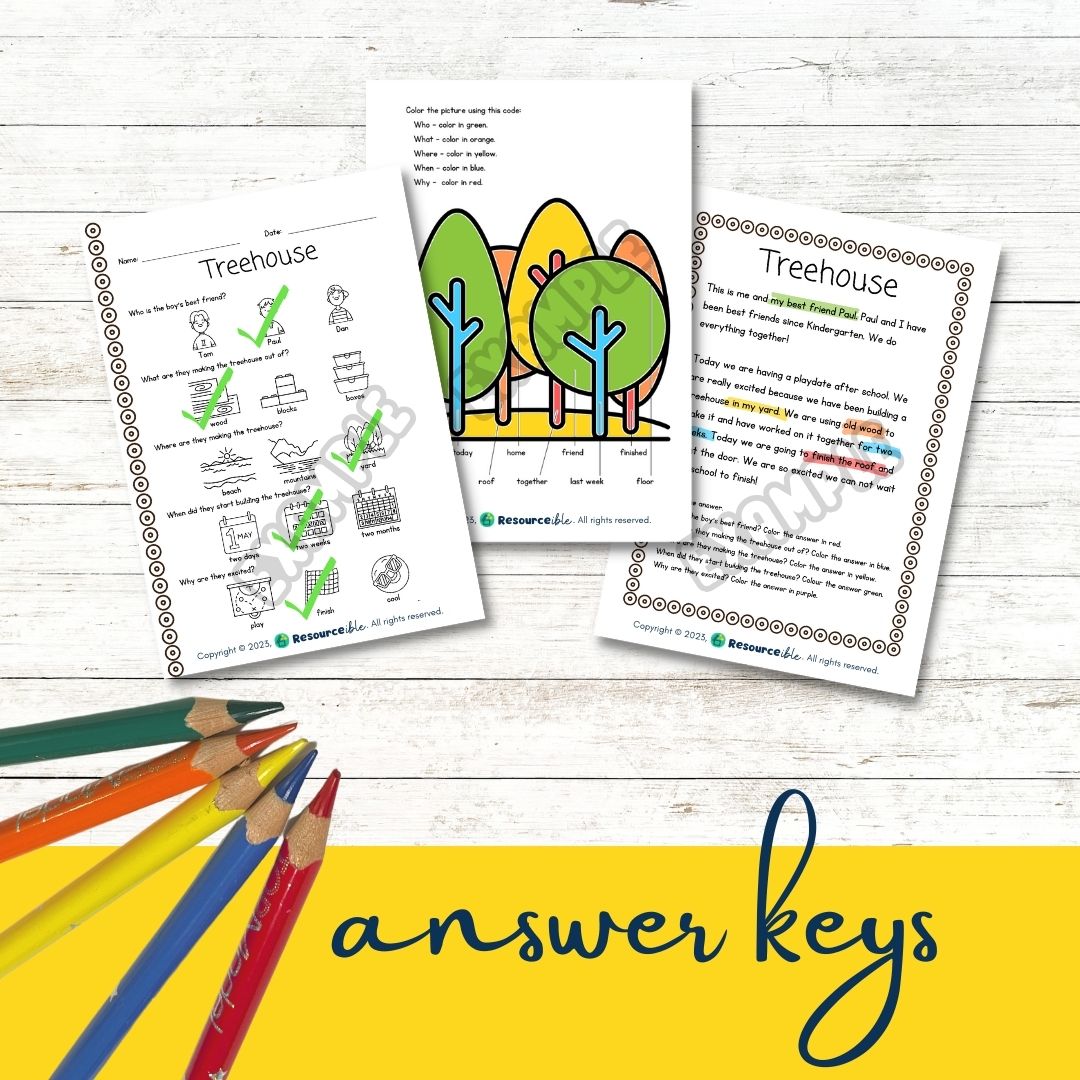 WH Questions | Stories | Comprehension | Reading | Listening | Retell ...
